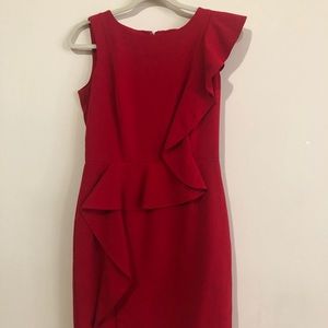 Calvin Klein Red Dress